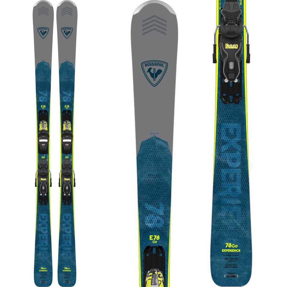 Experience 78 CA Skis Bindings Q3674
