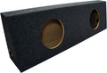 Dual 10" Subwoofer Sub Box Enclosure 5/8" MDF Y1814
