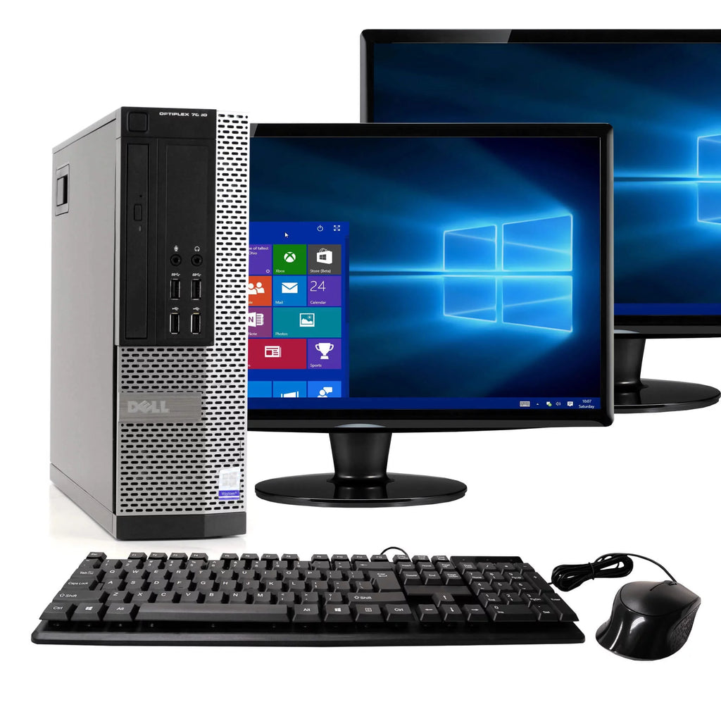Black Desktop Computer Intel Core i5 16GB RAM 2TB HD DVD-ROM Windows 10 Home 64Bit E311