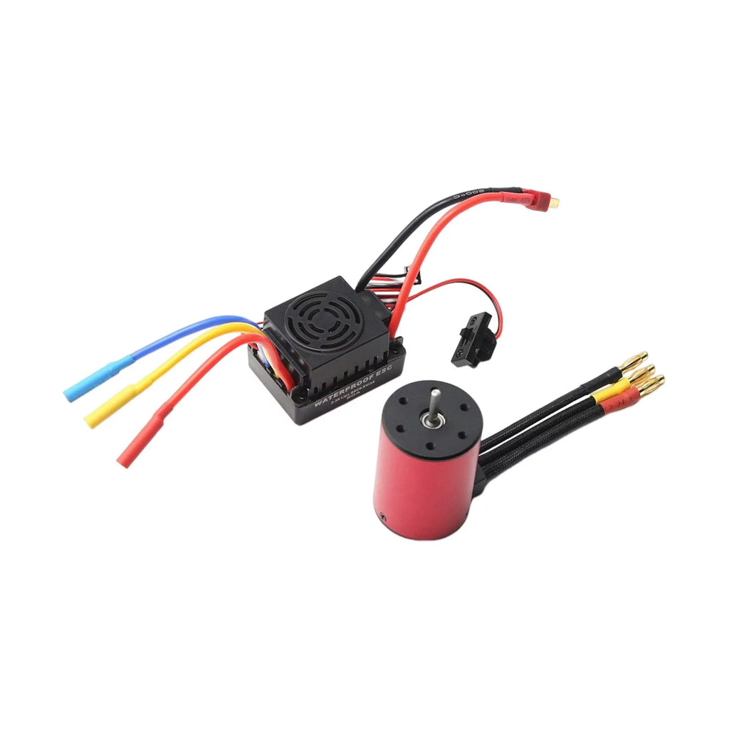 Waterproof Brushless Motor 60A ESC 50Mmx36mm 4 Poles 2300kv J696