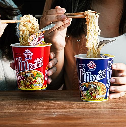 Jin Ramen Mild Instant Cup Noodle 65g 6 Pack W919876