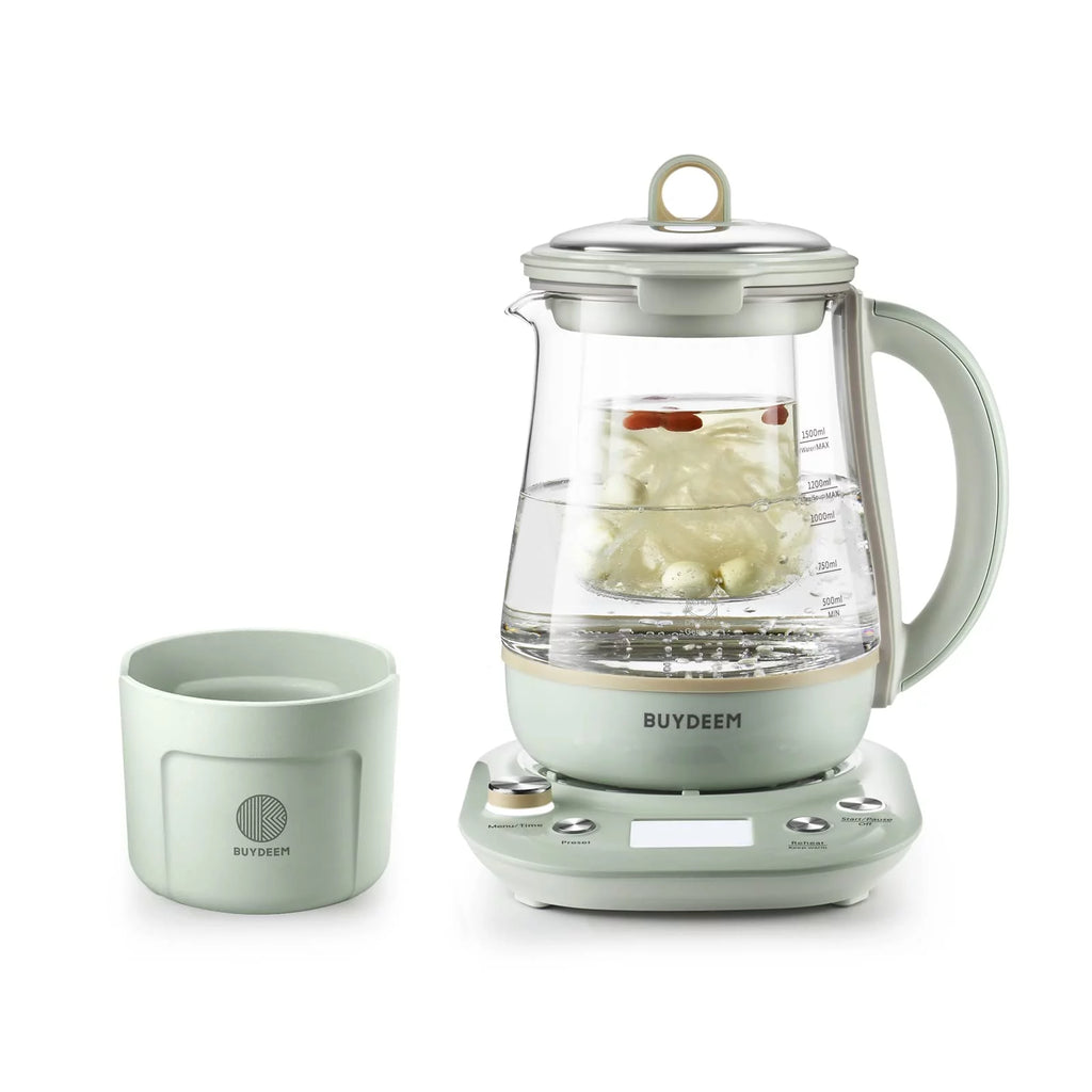 Green Glass Electric Kettle 1.5L N54082