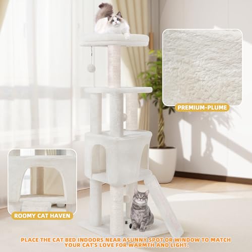 Grey Cat Tree with Scratching Post K1920