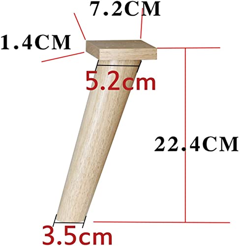 Rubber Wood Furniture Legs R801677