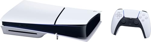 White 2TB Disc Edition PlayStation 5 Gaming Console with Dual-Controller Charger Q81597