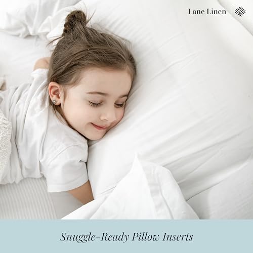 King Size Set of 2 White Down Alternative Pillows P789031