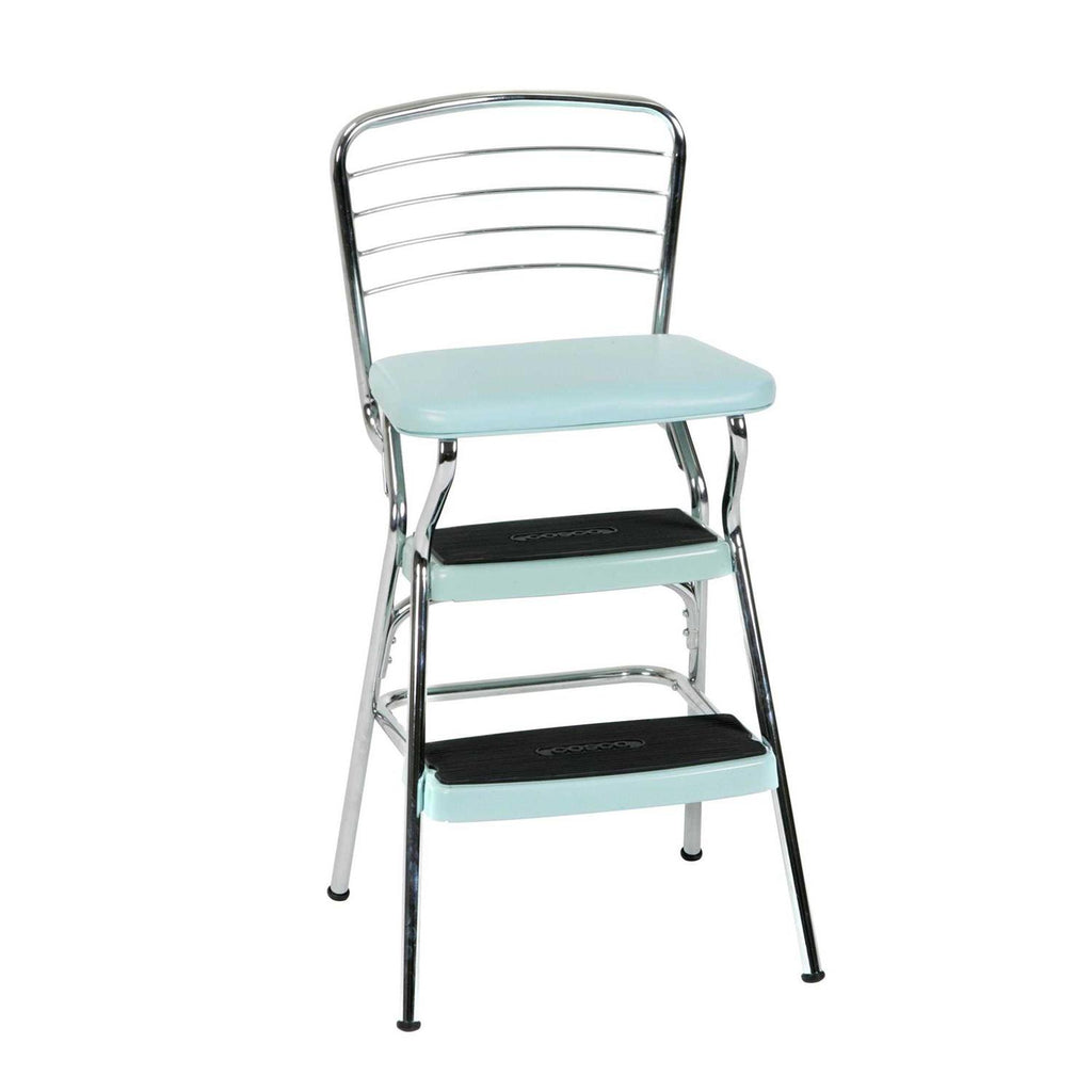 Retro Chair with Step Stool S703108