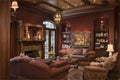 12x8ft Luxury Couch Sofa Photography Backdrop Vintage Fireplace Classic Interior T433