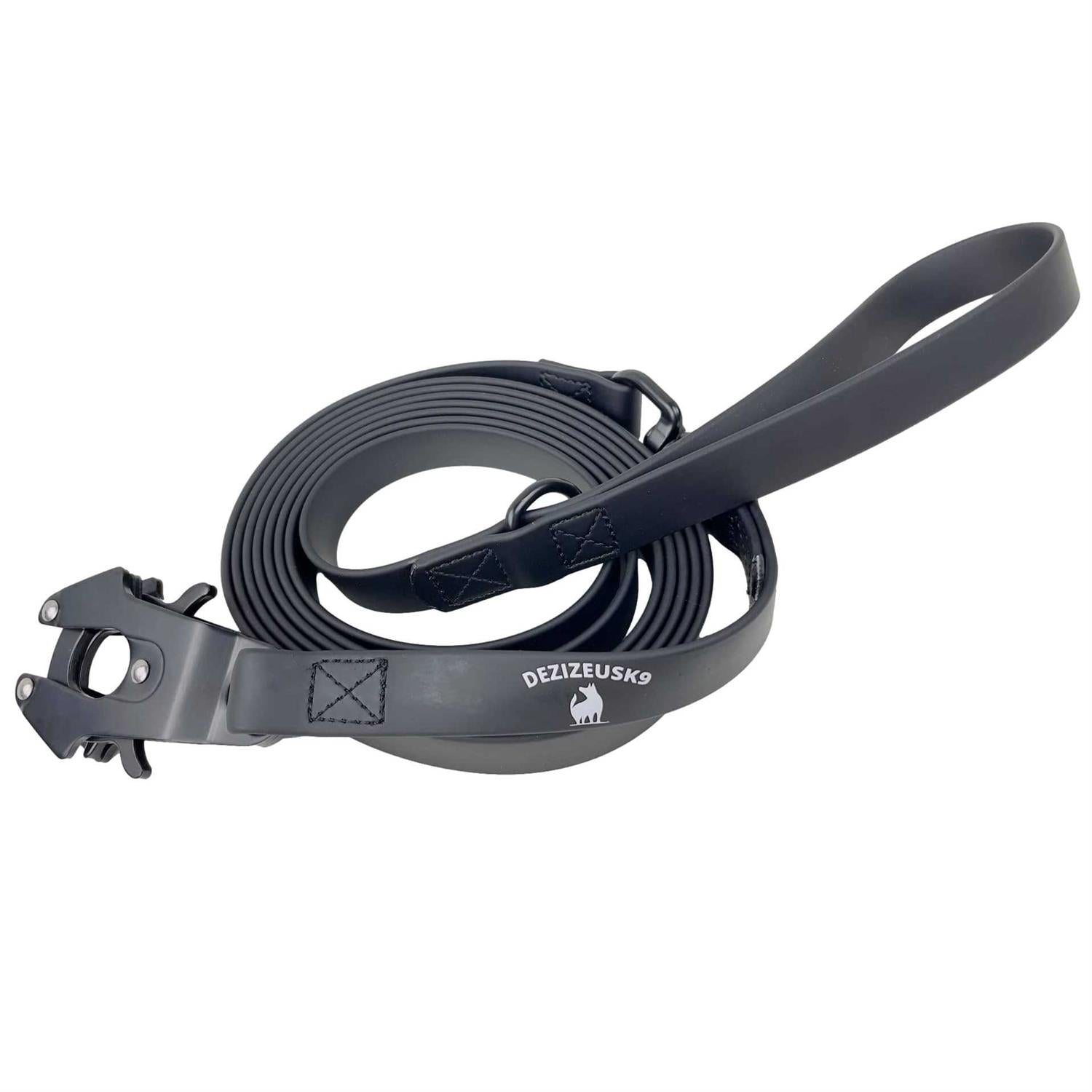 Heavy Duty Dog Leash with Quick Release Locking Carabiner Clasp I878