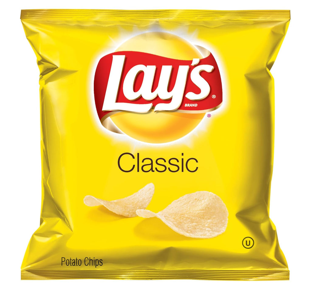 50 Count Variety Box of Chips, Snacks, and Chewy Bars K547472