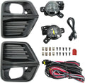 Front Fog Light Assembly with Bezel Cover and Harness for Chevy Colorado 2023 2024 F32078
