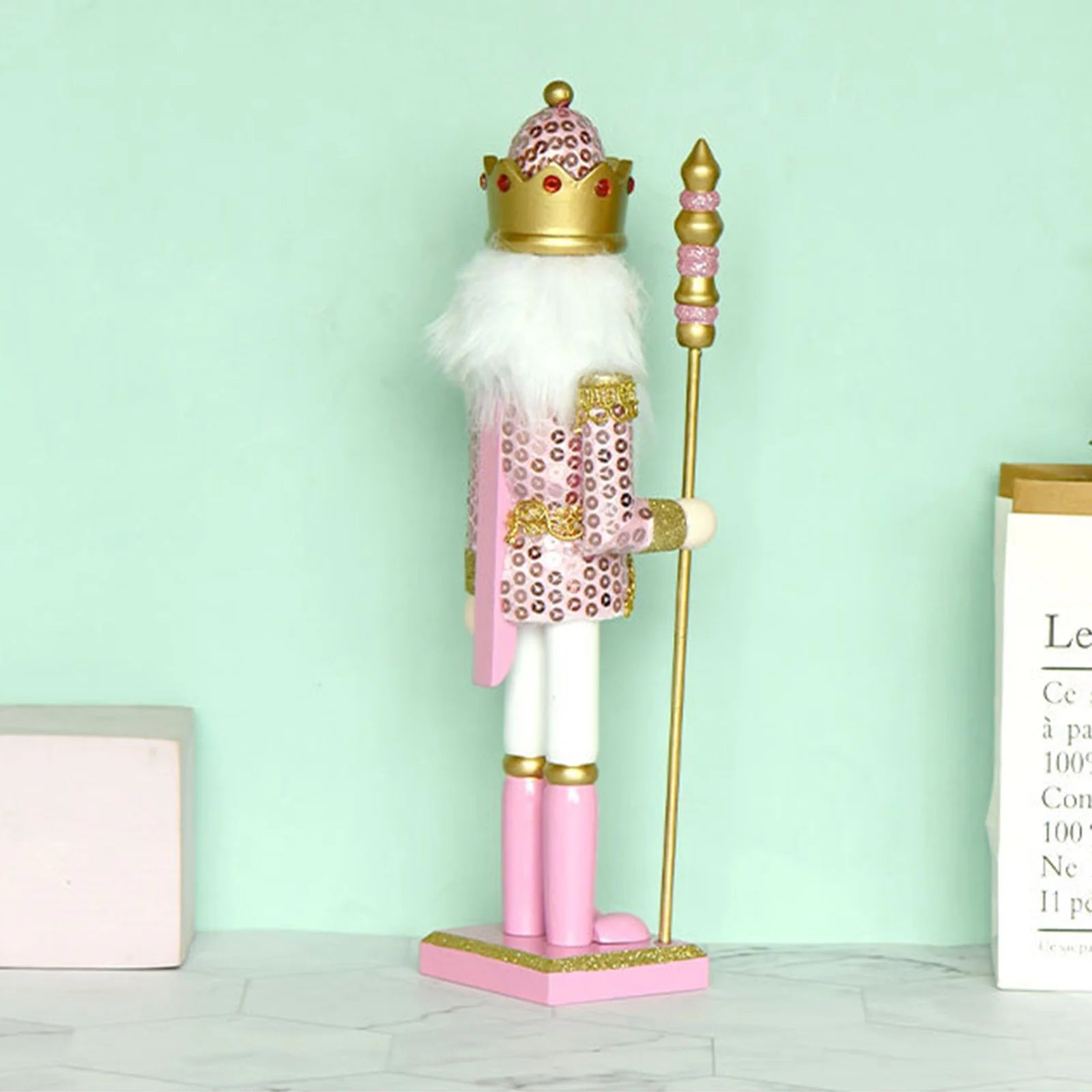King Nutcracker Soldier Ornament Doll Z9077