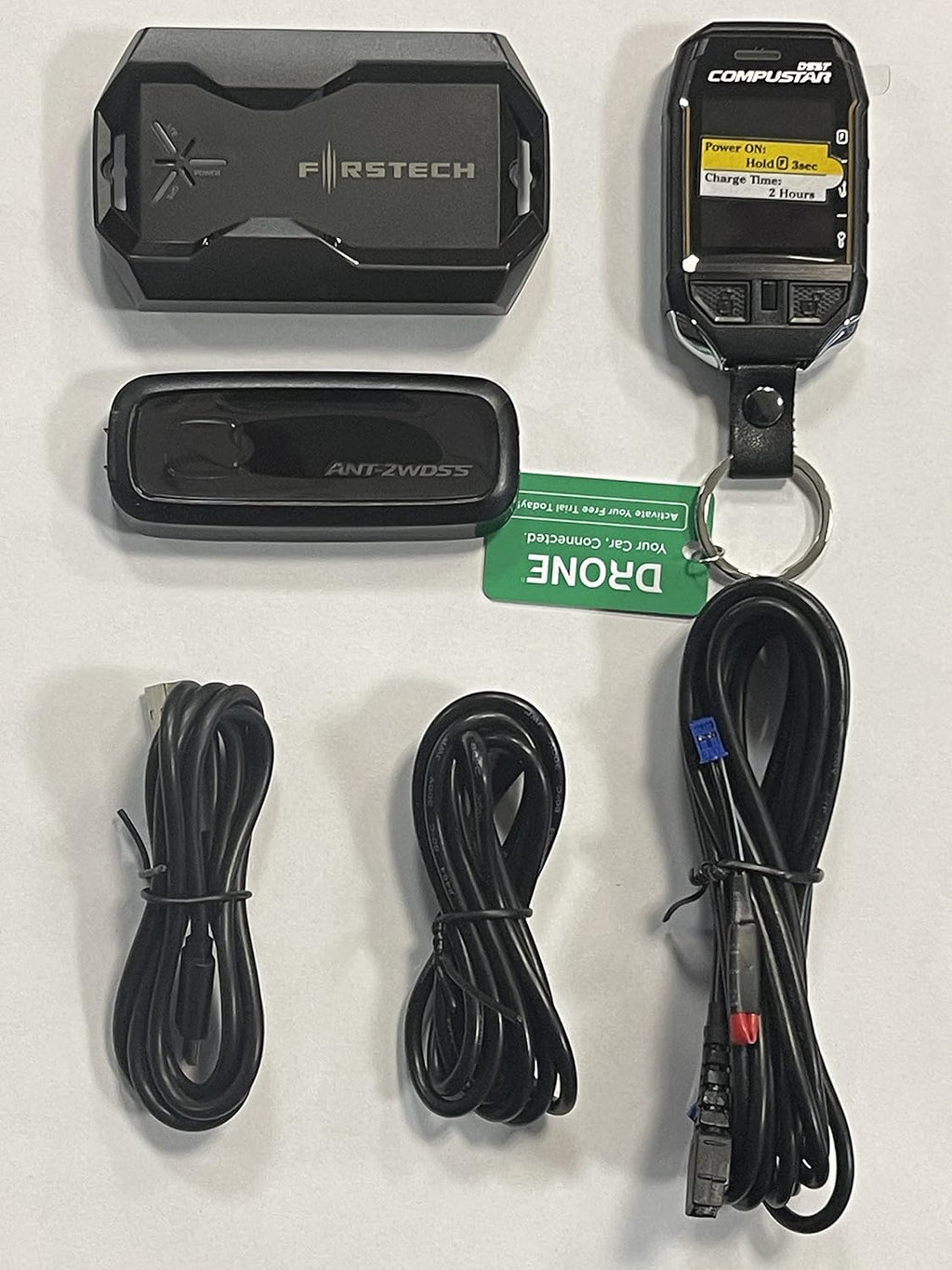2-Way Remote Start & Alarm with Bypass Module and Drone Mobile Module Package N794