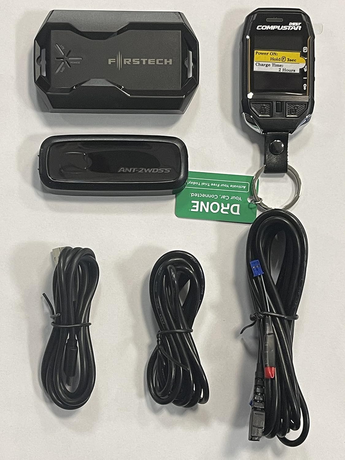 2-Way Remote Start & Alarm with Bypass Module and Drone Mobile Module Package N794