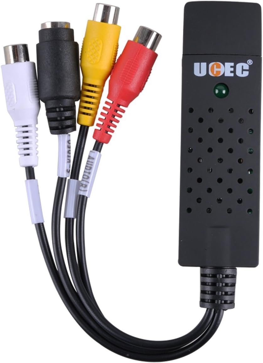 RCA to USB Audio Video Capture Card Converter K381935