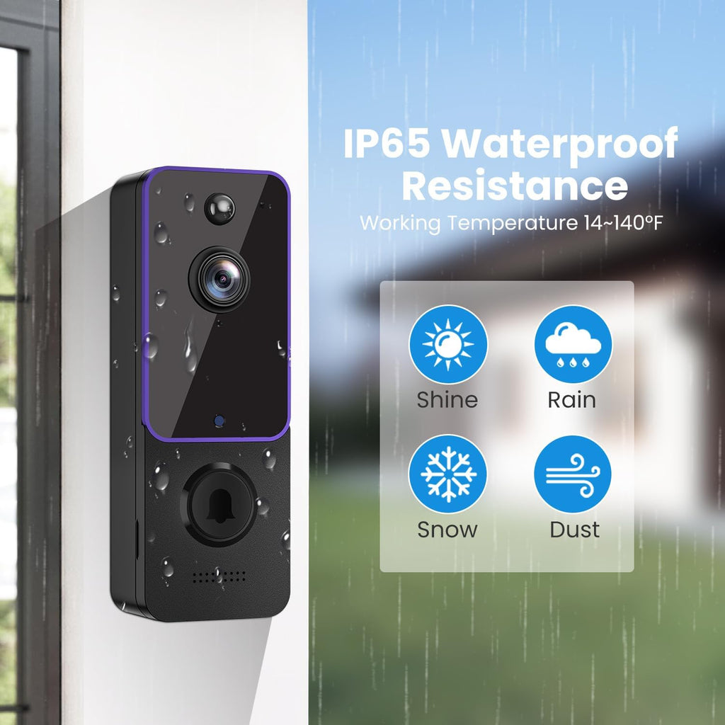 Wireless Doorbell Camera with Night Vision S1505