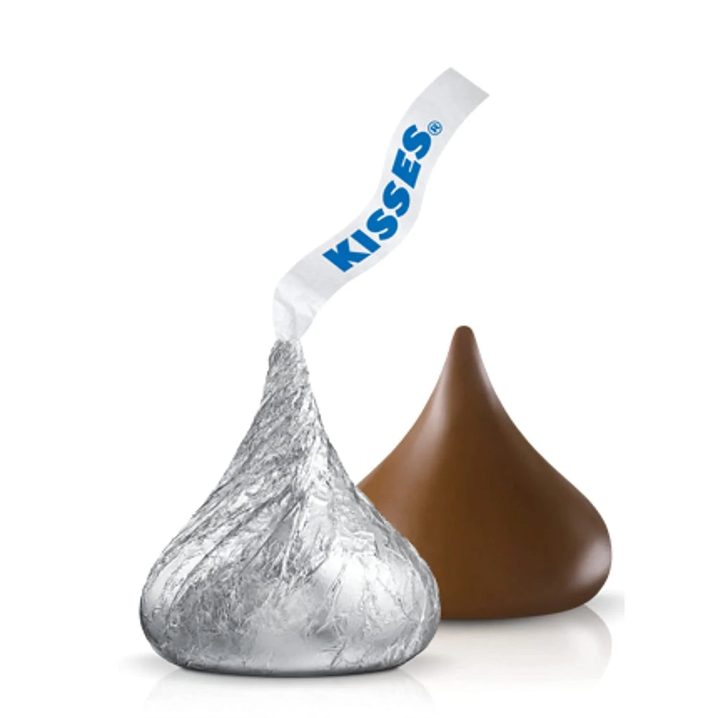 Milk Chocolate Candy in Silver Foil - 4 Pound N699618