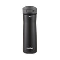 Stainless Steel Water Bottle with Carry Handle and Secure Lid, Vacuum-Insulated and BPA-Free, Licorice, 20 oz J9014