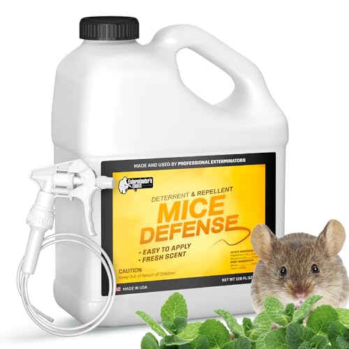 Mice Repellent Spray - 1 Gallon - Non-Toxic Deterrent J7695