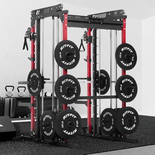 Multi-Function Smith Machine with Cable Crossover System G49916
