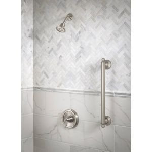 18-Inch Stainless Steel Bathroom Grab Bar, Oil-Rubbed Bronze F43756
