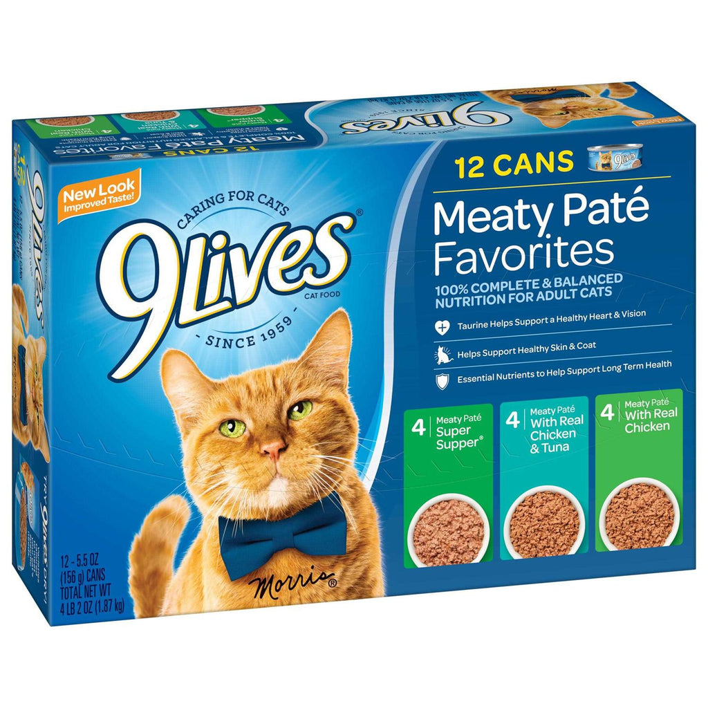 9Lives Favorites Wet Cat Food Variety Pack R340226