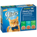 9Lives Favorites Wet Cat Food Variety Pack R340226