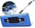 4-in-1 Telescoping Snow Broom with Ice Scraper and LED Lights H463