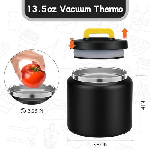 13.5oz Vacuum Insulated Stainless Steel Food Jar H622