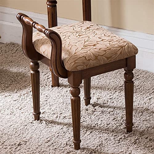 Vanity Stool Chair with Backrest W773851