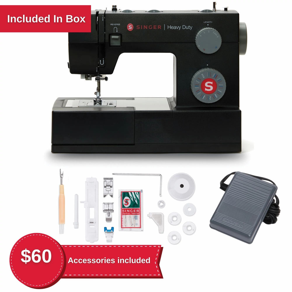 Heavy Duty Black Sewing Machine K90451