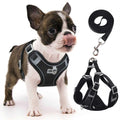 Adjustable Reflective Dog Harness with 2 Leash Clips X66700