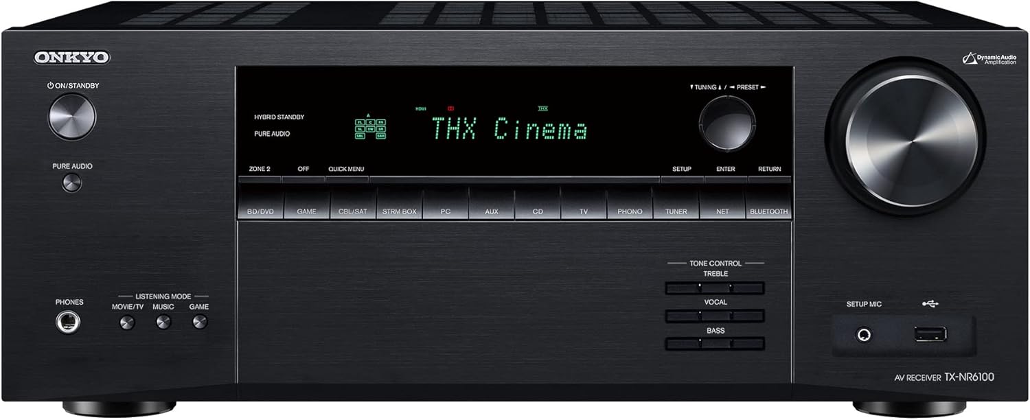 7.2 Channel Network AV Receiver D6410