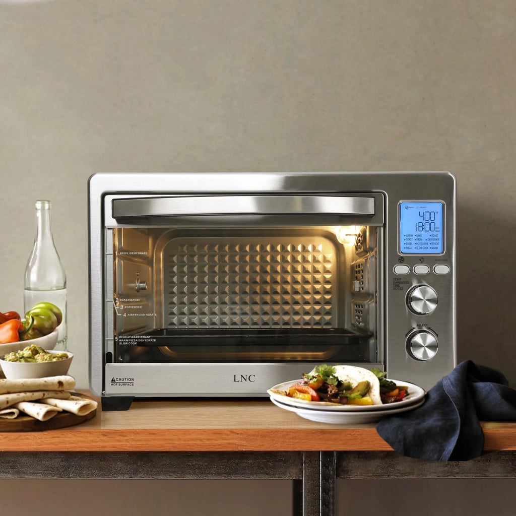 12-in-1 Countertop Oven with Speedy Convection, 34 QT Capacity, 1750W, Stainless Steel - Gray A2947