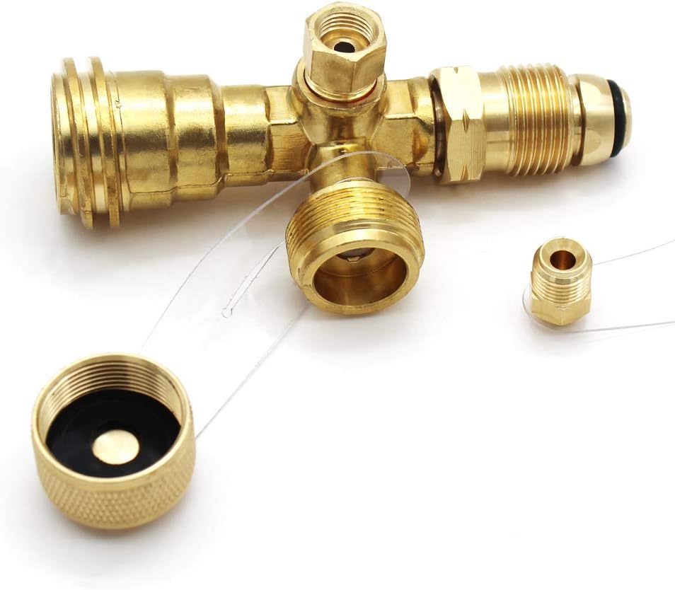 4 Port Propane Tee Adapter Converter L91778