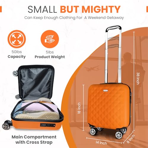 Hard Shell Carry-On Suitcase with TSA Lock M421500