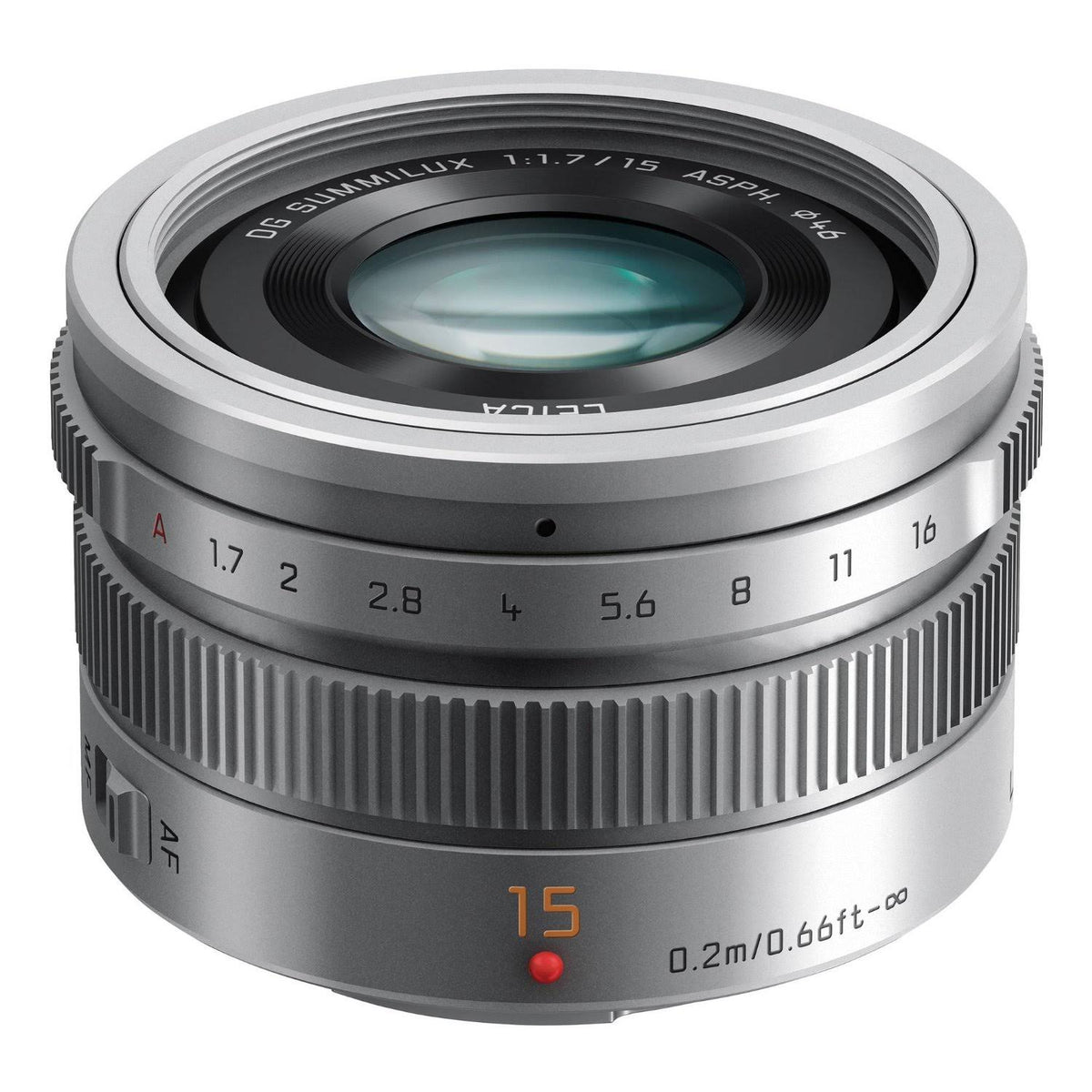 15mm f/1.7 Lens (Silver) K899