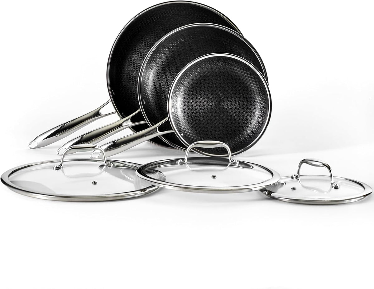 12 Piece Hybrid Stainless Steel Cookware Set N287691