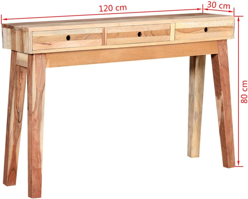Solid Reclaimed Wood Console Table J50476