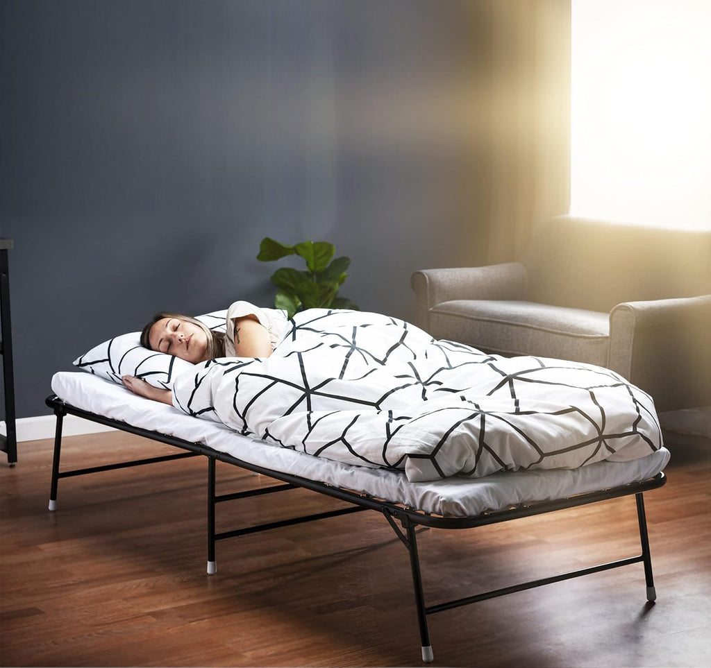 Folding Bed with Memory Foam Mattress and Carry Bag T5346