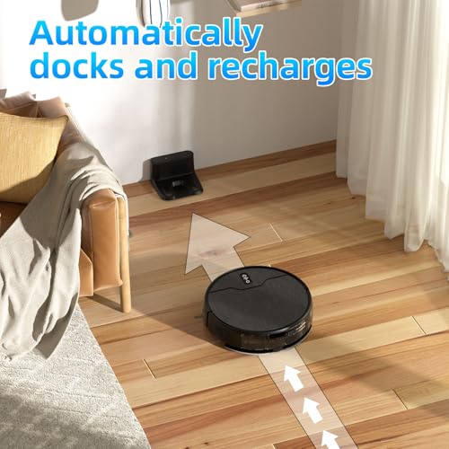 Robot Vacuum and Mop Combo with Large Capacity Dustbin S374627