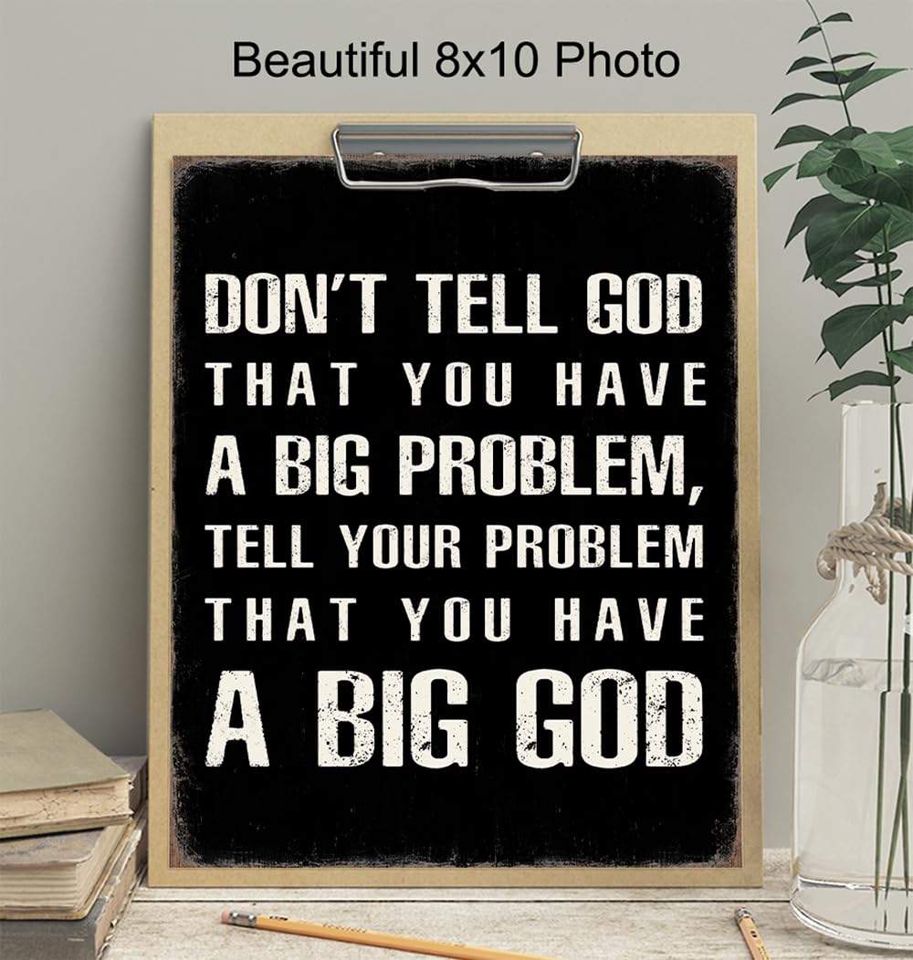 Christian Faith Wall Art Poster O24049