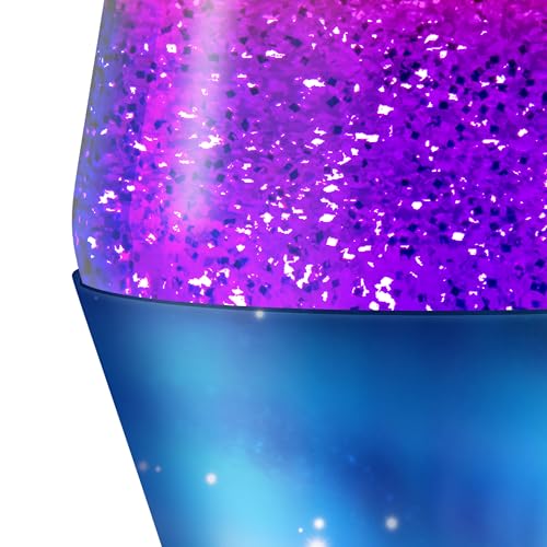 14.5 inch Purple/Blue Plastic Lava Lamp B488
