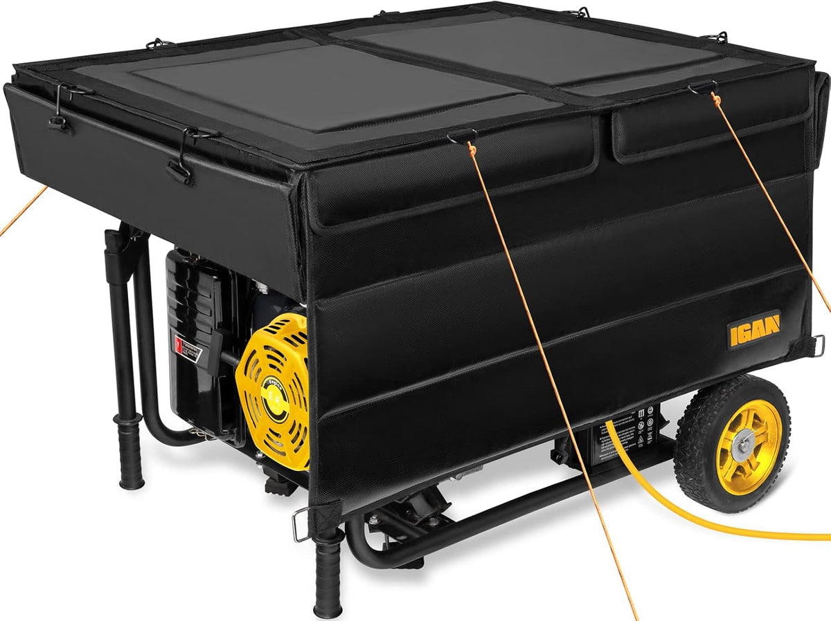 Black Ultra Heavy Duty Generator Tent Cover O616