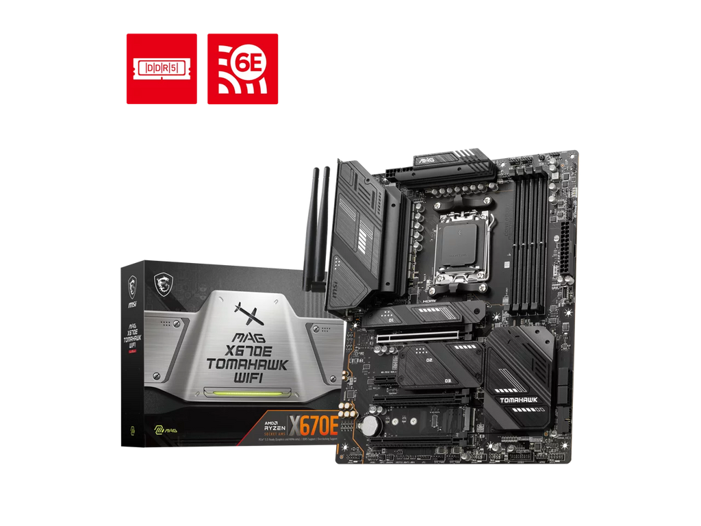 AM5 AMD X670E ATX Motherboard P82283