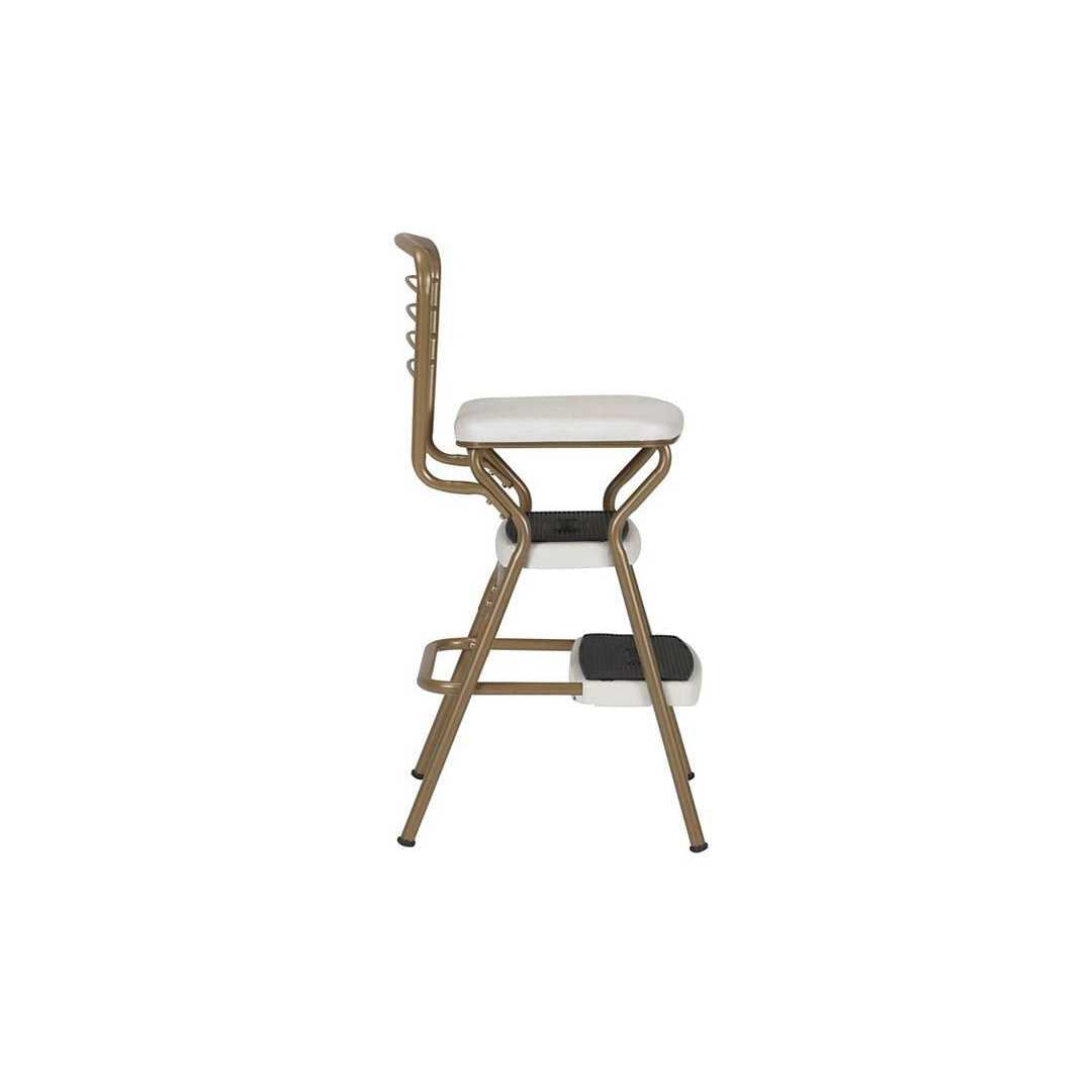 Retro Chair with Step Stool S703108