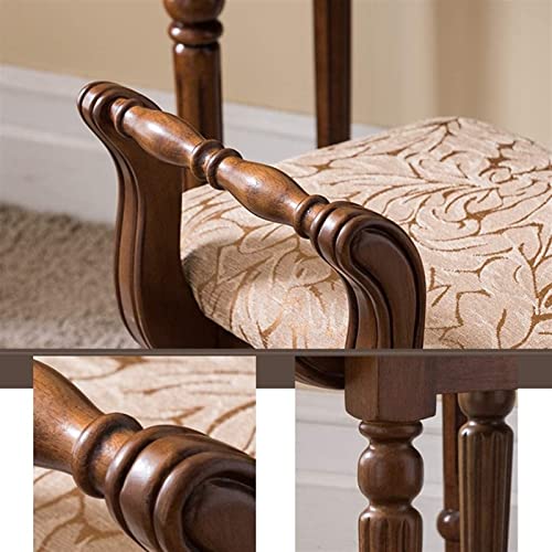 Vanity Stool Chair with Backrest W773851