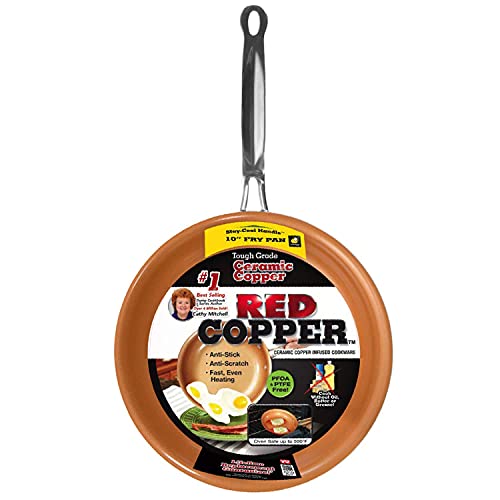 10 inch Ceramic Copper Non-Stick Fry Pan Q5447