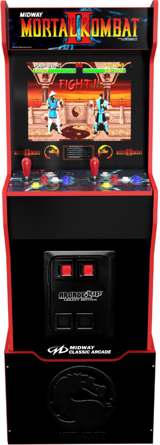 Mortal Kombat Midway Legacy Arcade T7436