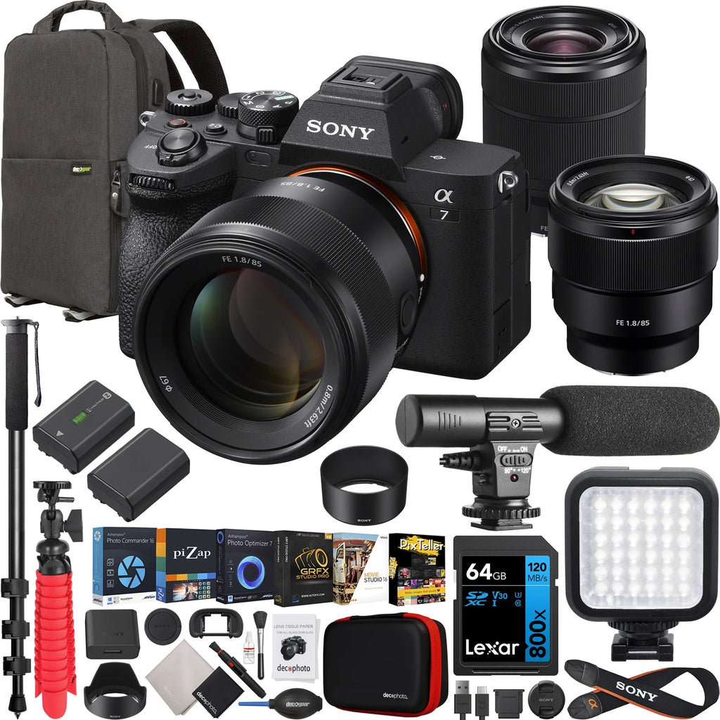 Full Frame Mirrorless Camera Body with 2 Lens Kit 85mm F1.8 + 28-70mm F3.5-5.6 M445038